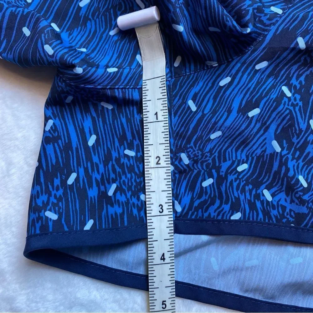 Nike Dri-Fit Blue Tone Running Shorts Size Large